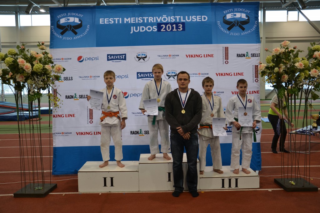 Daniel Markus Vardja 4-kordne eesti meister judos, EMV B klass 24.03.2013