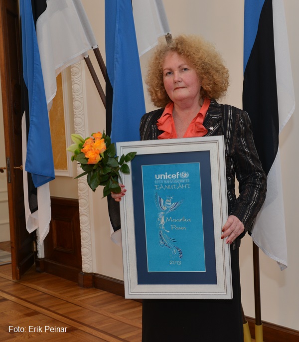 Sinilinnu aastapreemia laureaat - Maarika Paun